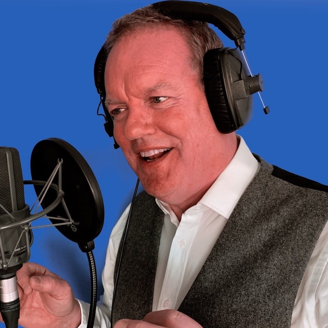 British broadcaster Glen Thompsett Voiceover at Great British Voices