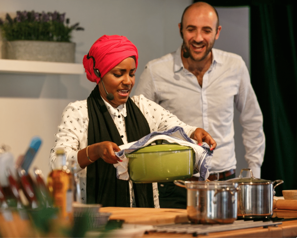 Gary Hirst - Nadiya Hussain Gary Hirst Book at Great British Presenters