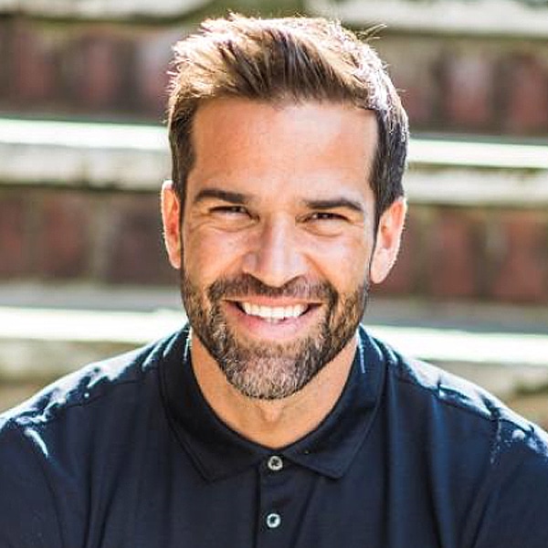 Gethin Jones TV presenter host at Great British Speakers