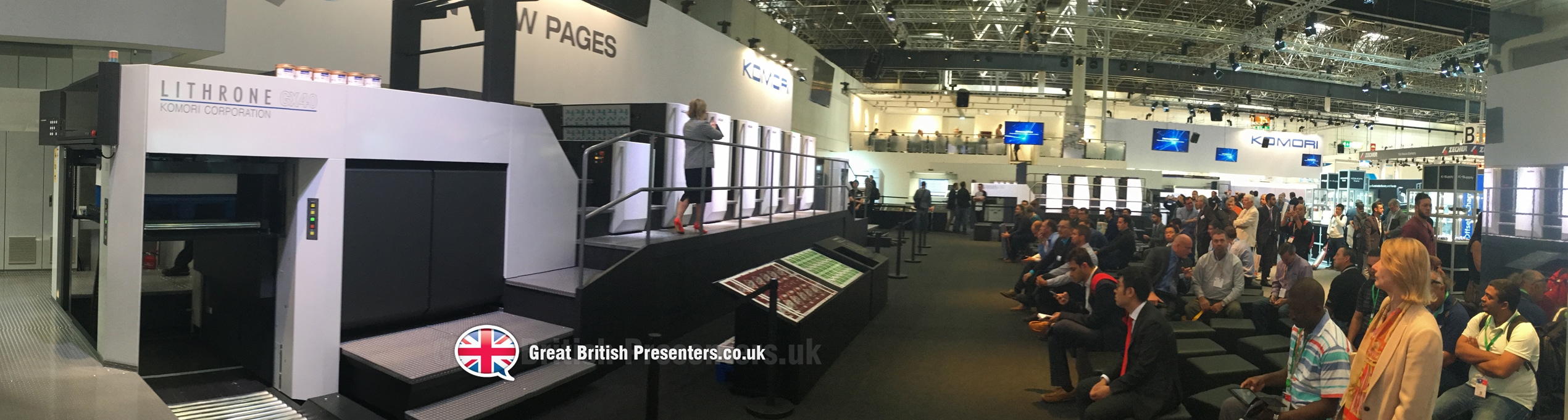 Jane-Farnham-International-Trade-Show-Exhibition-demonstrator-at-Great-British-Presenters