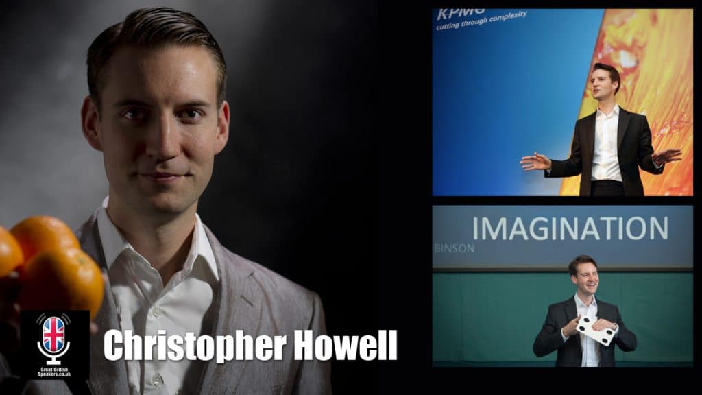 Christopher-Howell-Magician-creativity-creative-thinking-innovation-speaker-at-Great-British-Speakers