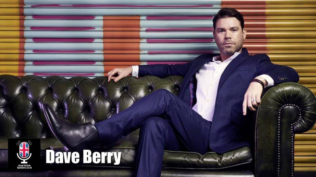 Dave Berry hire TV presenter speaker book at agent Great British Speakers