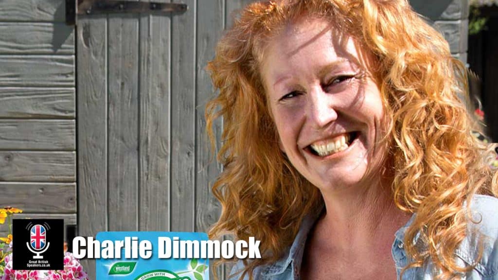 Charlie Dimmock hire Gardening presenter speaker book at agent Great British Speakers