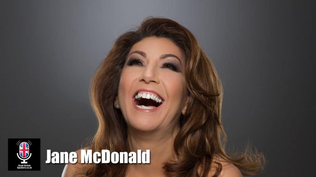 Jane McDonald hire English singer, actress, media personality and broadcaster speaker book at agent Great British Speakers