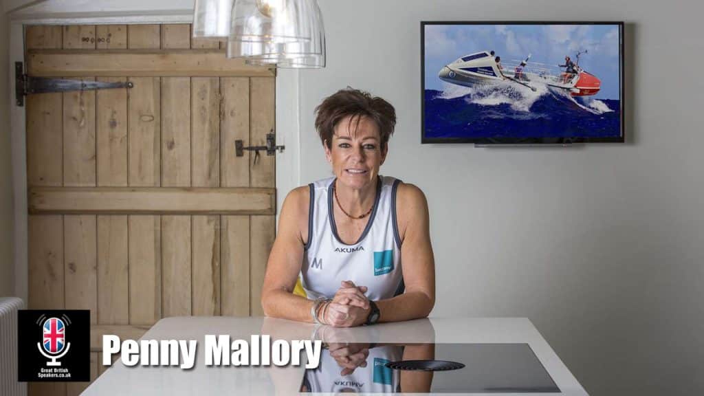 Penny Mallory expert Keynote Speaker Psychological Performance Coach former female rally car champion book at agent Great British Speakers