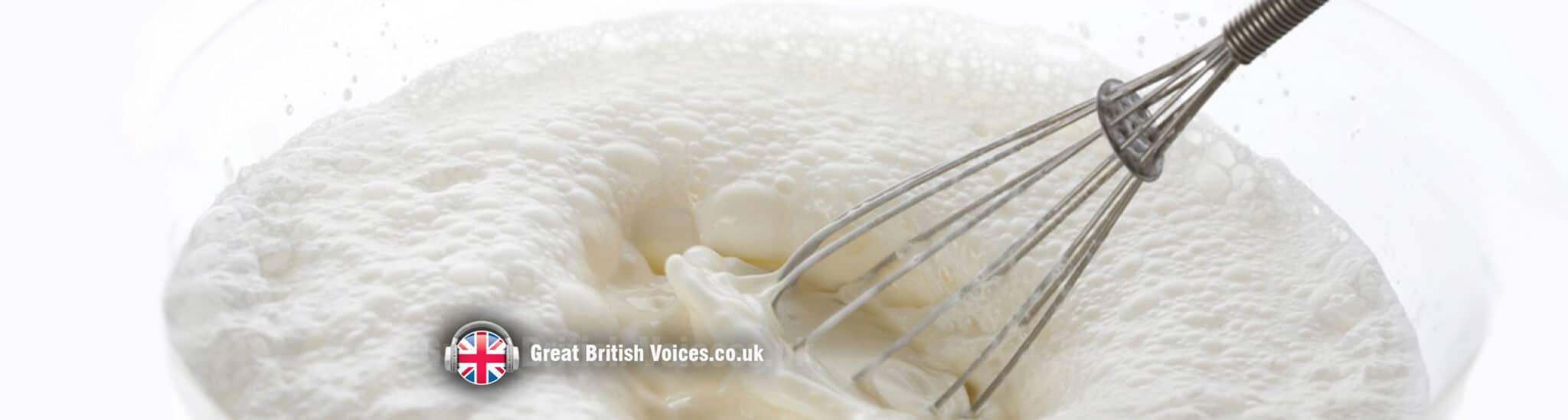 Dairy Industry Marketing TV commercial voice overs at Great British Voices