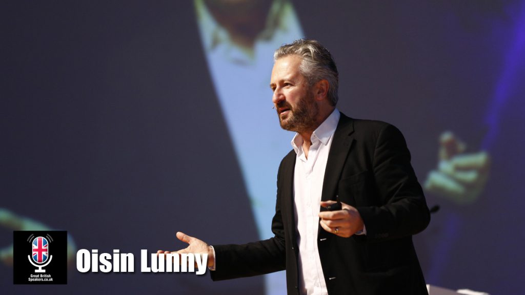 Oisin Lunny conference facilitator moderator tech speaker at Agent Great British Speakers