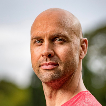 Luke Tyburski Ultra athlete high performance coach mentor motivational speaker host at agent Great British Speakers