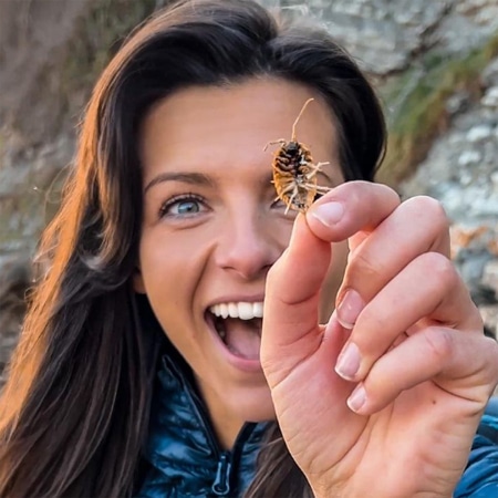 Lizzie Daly - book Welsh wildlife biologist broadcaster filmmaker conservationist adventurer Cbeebies speaker at agent Great British Speakers