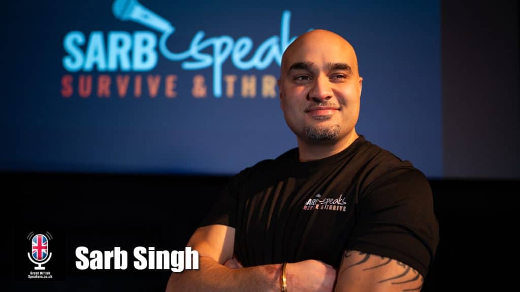 Sarb Singh hire keynote speaker book at agent Great British Speakers