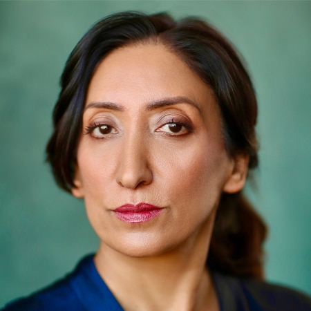 Shazia Mirza hire British Comedian speaker book at agent Great British Speakers