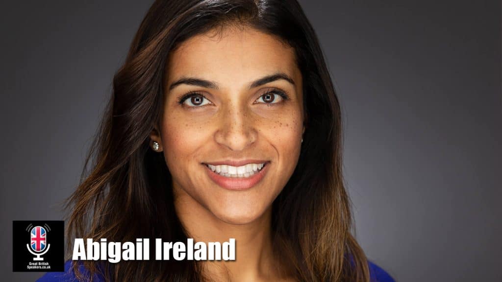 Abigail Ireland hire international speaker book at agent Great British Speakers