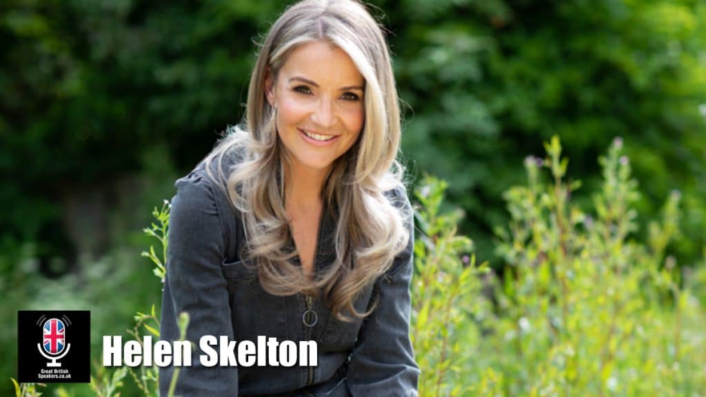 Helen Skelton hire professional TV and Radio presenter speaker book at agent Great British Speakers