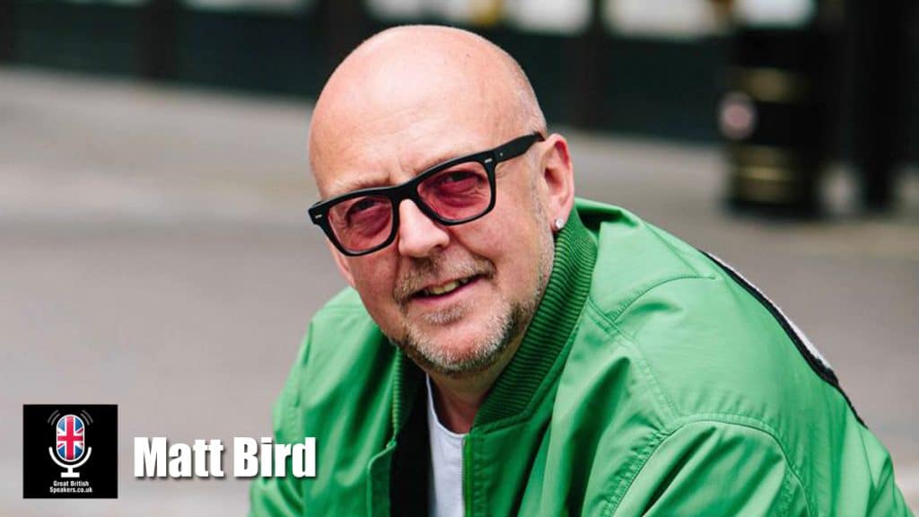 Matt Bird hire business and motivational speaker book at agent Great British Speakers