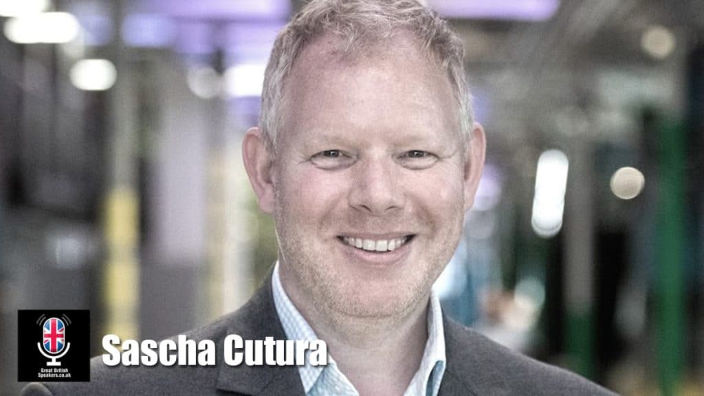 Sascha Cutura hire technology entrepreneur speaker book at agent Great British Speakers