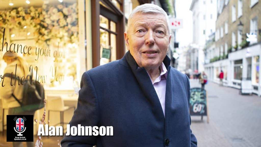 Alan Johnson hire most respected MPs of recent time speaker book at agent Great British Speakers