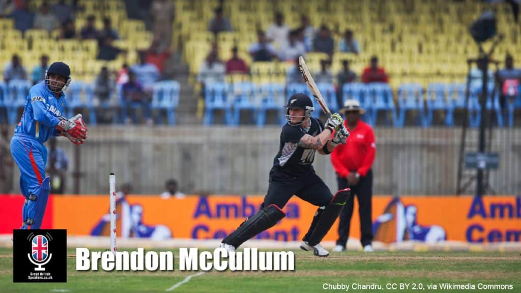 Brendon McCullum hire head coach for England men's test and limited-overs cricket sides speaker book at agent Great British Speakers