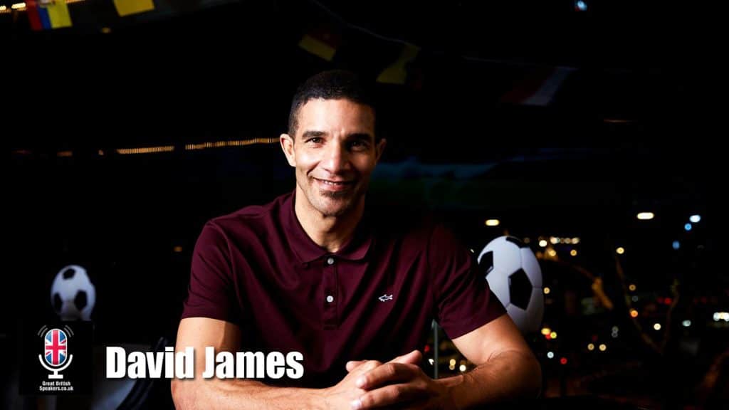 David James hire English former professional footballer speaker book at agent Great British Speakers