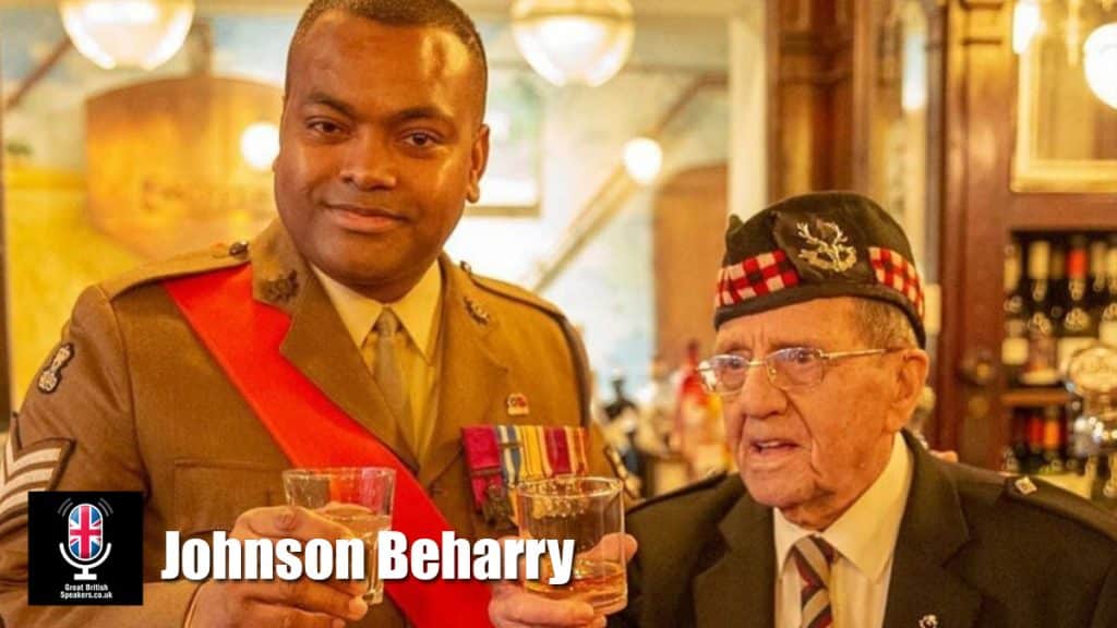 Johnson Beharry hire British Soldier speaker book at agent Great British Speakers