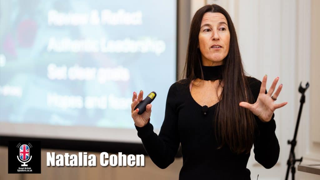 Natalia Cohen hire experienced and professional international public speaker book at agent Great British Speakers