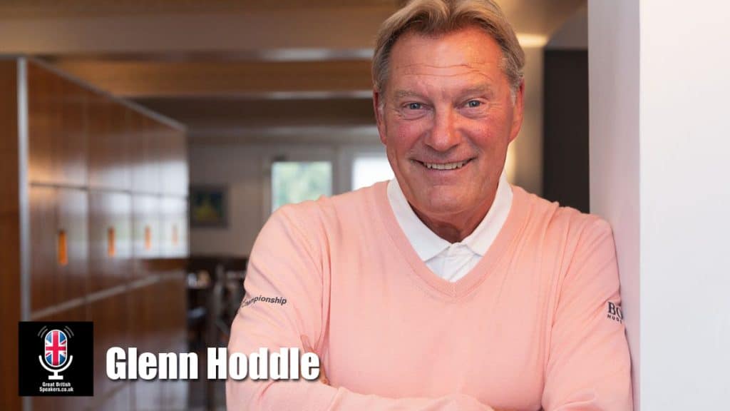 Glenn Hoddle hire English former football player speaker book at agent Great British Speakers