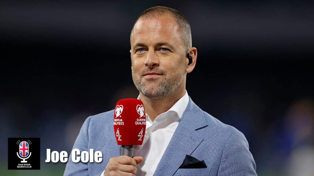 Joe Cole hire football coach speaker book at agent Great British Speakers