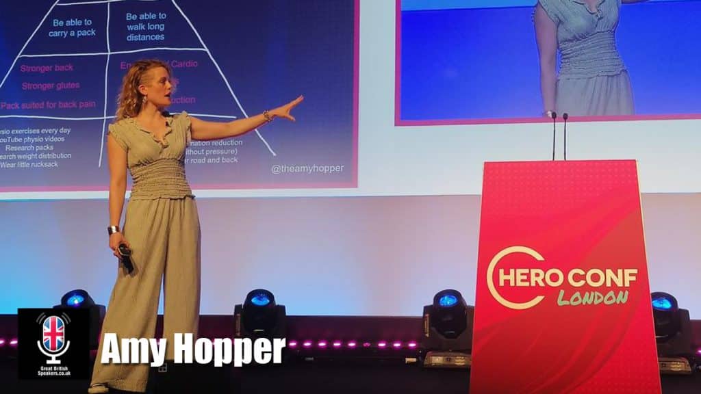 Amy Hopper hire sociologist and entrepreneur speaker book at agent Great British Speakers...