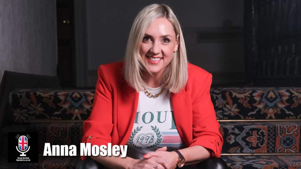 Anna Mosley hire high performance coach speaker book at agent Great British Speakers