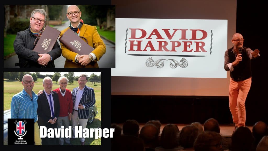 David Harper antiques expert presenter broadcaster host autioneer at Great British Speakers