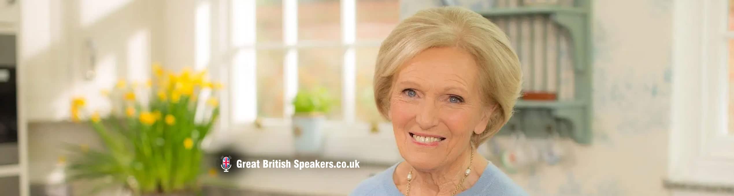 Mary Berry, Celebrity Chef, Food Presenter, Great British Bake Off, TV Cook, Book Mary Berry at Great British Speakers,