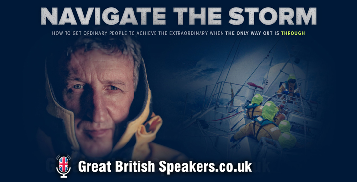 Mark Denton - hire Leadership teamwork resilience keynote speaker coach BT Global Challenge yacht race speaker agent Great British Speakers