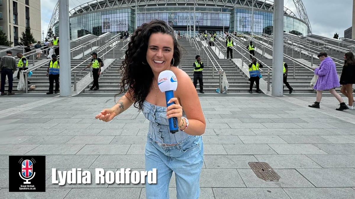 Radio Host Lydia Rodford at Great British Speakers